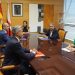 Revilla recomienda a Buruaga que sea «muy pertinaz» para lograr que el Estado cumpla su compromiso de financiar la estación intermodal de La Pasiega