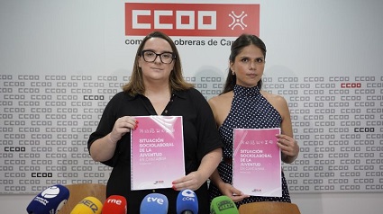 CCOO alerta de la precariedad vital a la que se condena a la juventud cántabra